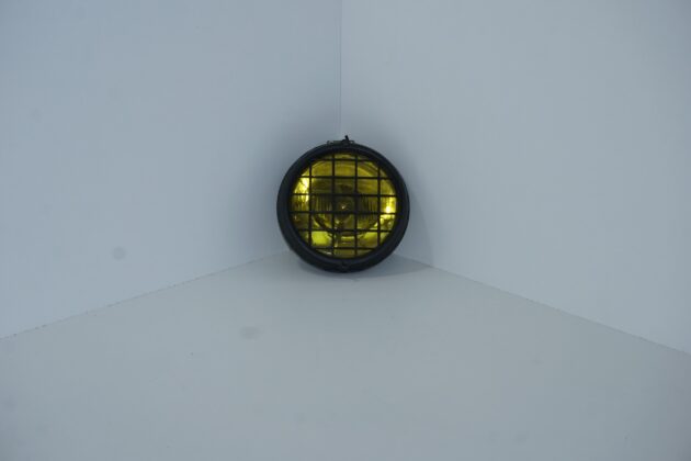 Siem faro giallo tondo fendinebbia+ protezione
