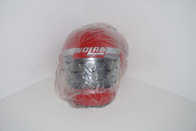 Casco nolan touring rosso taglia 56 imbottitura marcia