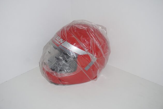 Casco nolan touring rosso taglia 56 imbottitura marcia - immagine 2