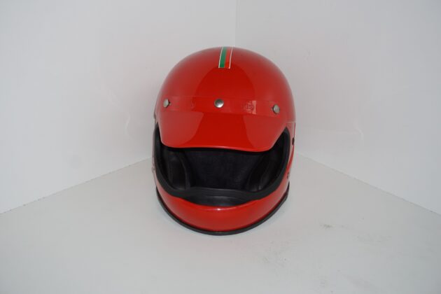 Casco nolan n19 vintage rosso taglia S imbottitura assente