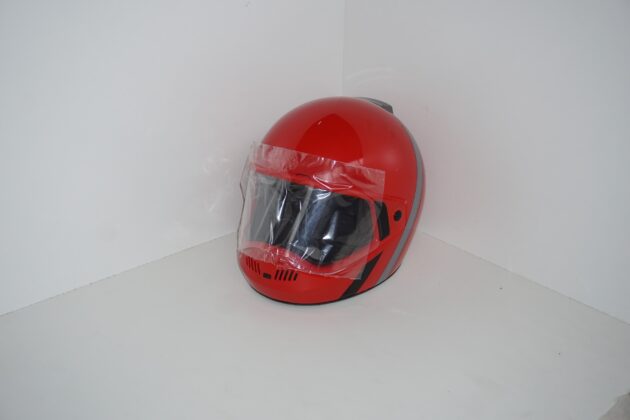 Casco nolan n3 rosso taglia S dettagli neri