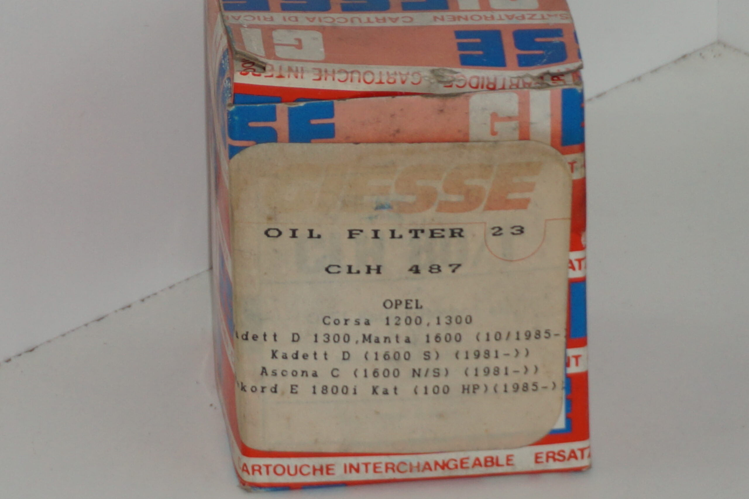 Filtro olio Giesse CLH 487 - immagine 2