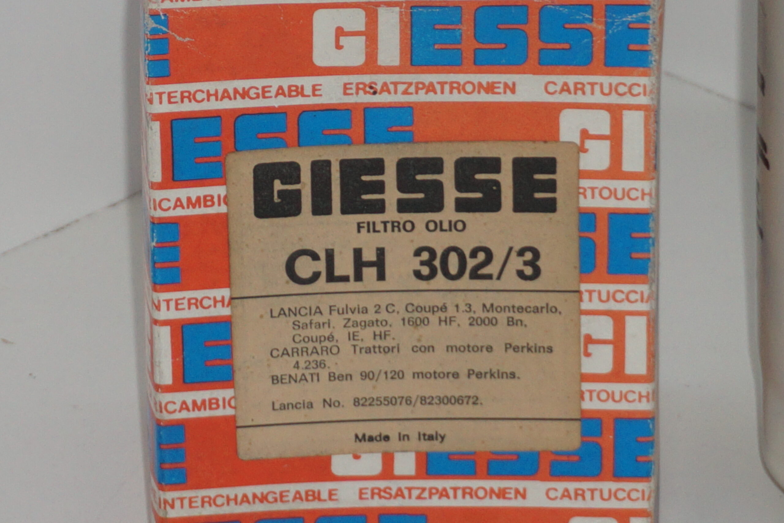 Filtro olio Giesse CLH 302/3 - immagine 2