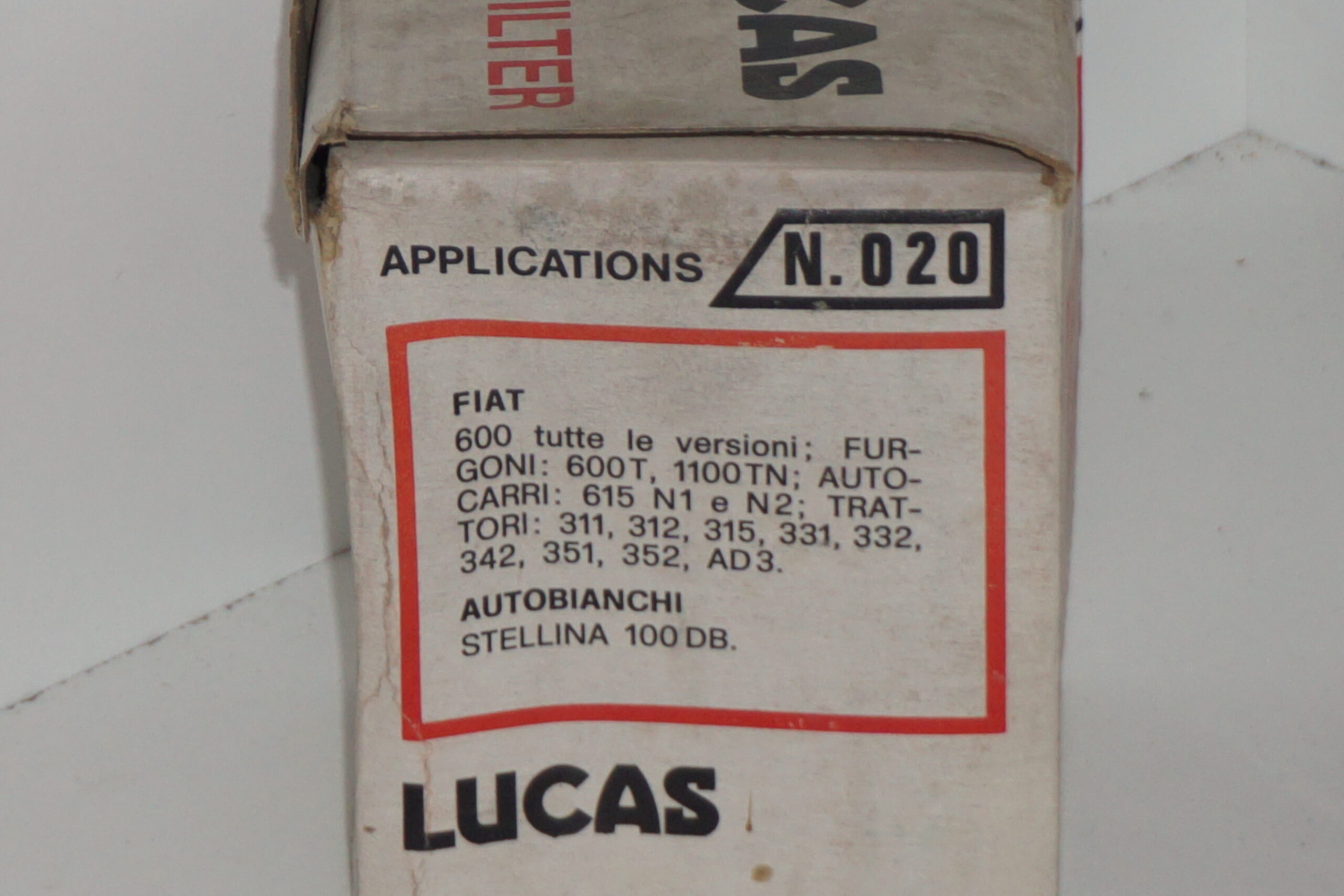 Filtro olio Lucas N 020 - immagine 2