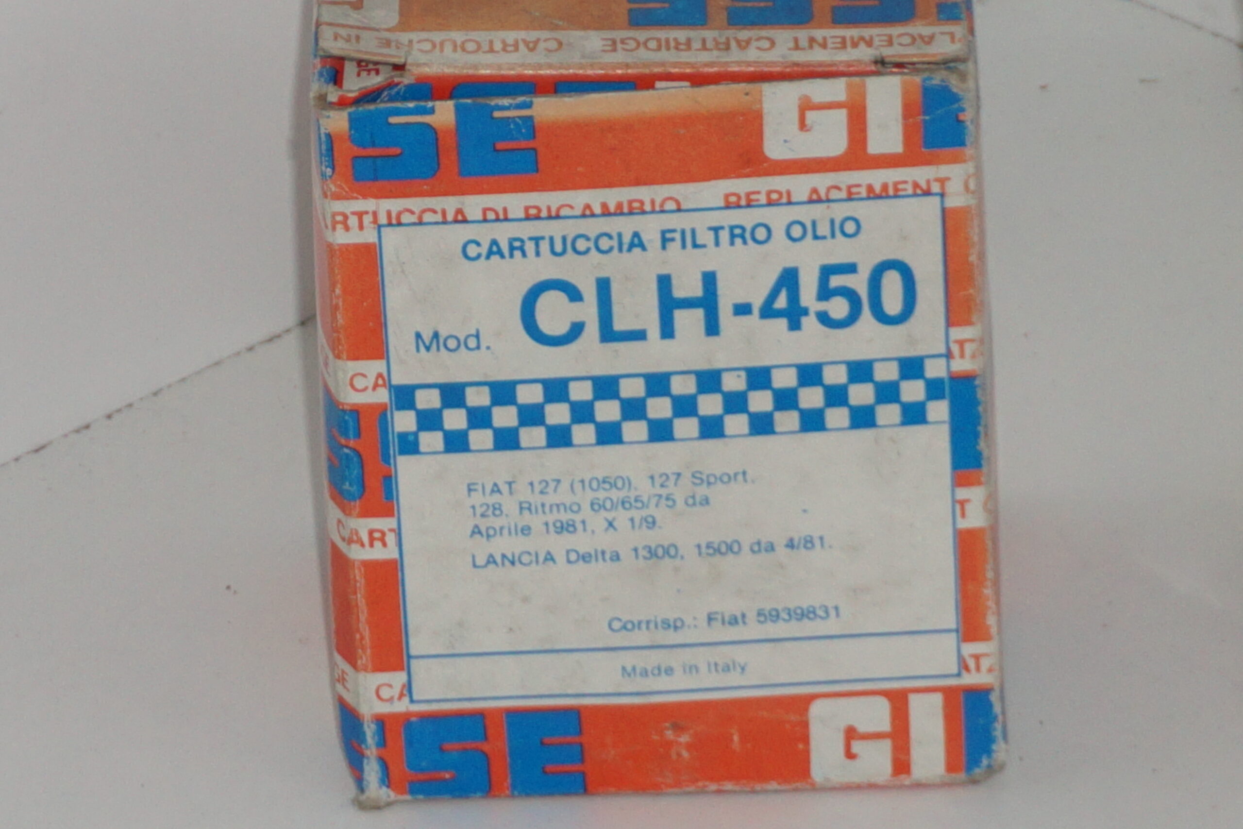 Filtro olio Giesse CLH 450 - immagine 2