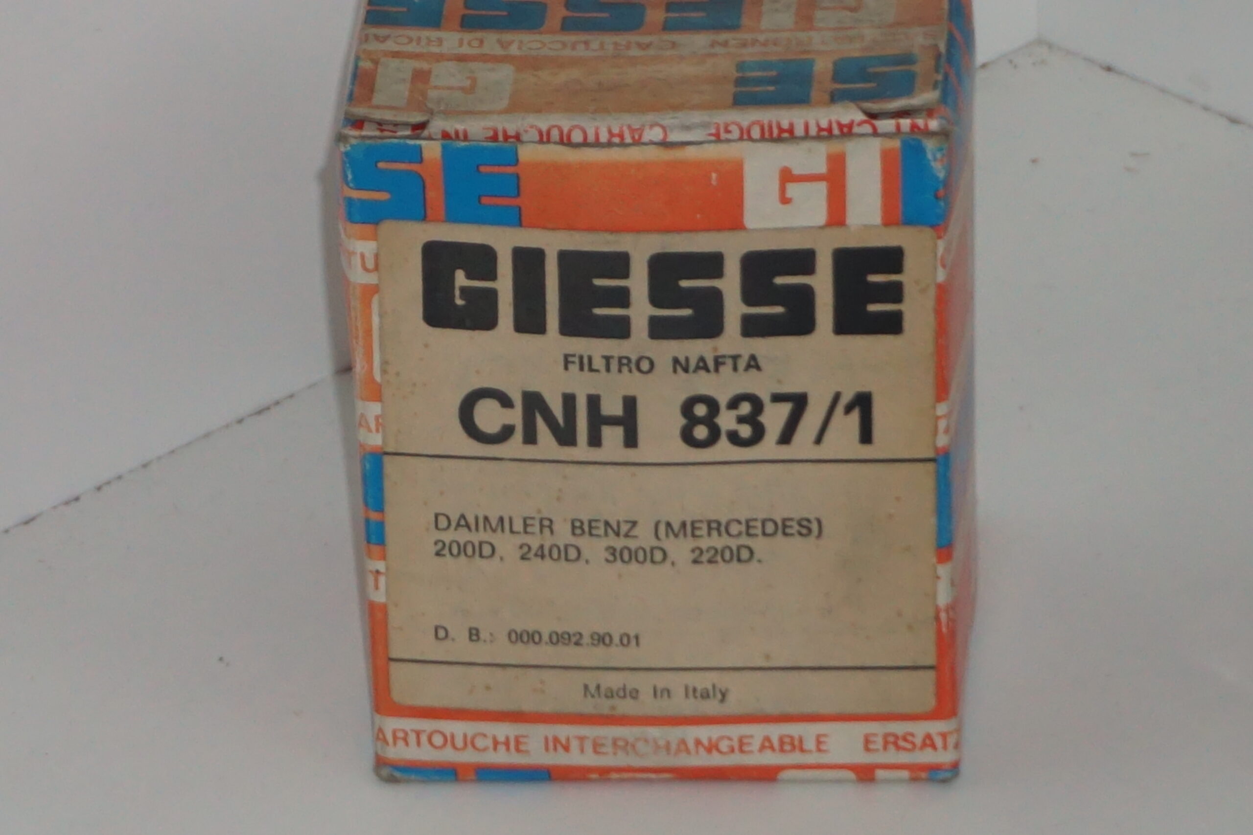Filtro gasolio Giesse CNH 837/1 - immagine 2