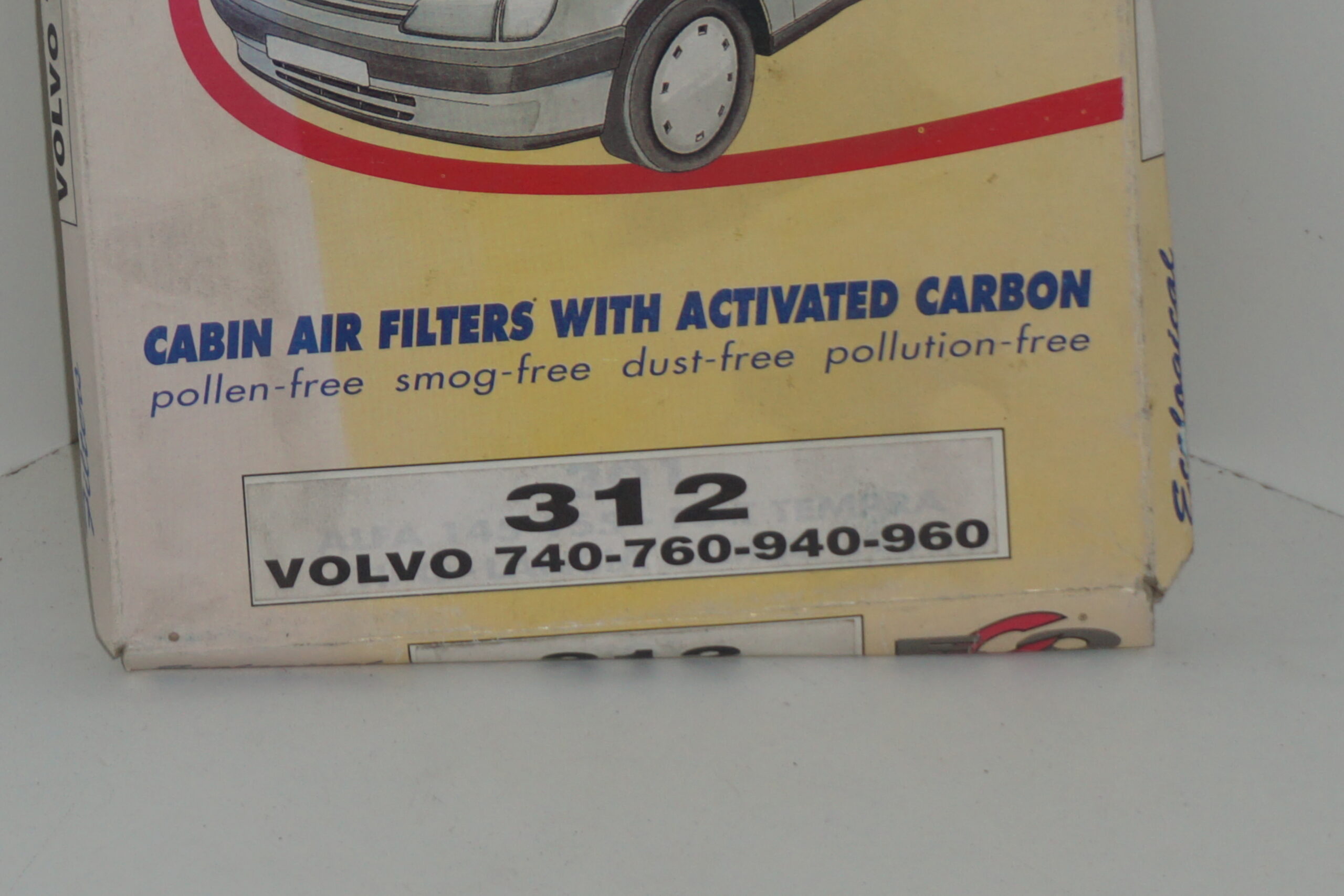 Filtro aria abitacolo Eco 312 Volvo 740-760-940-960 - immagine 2