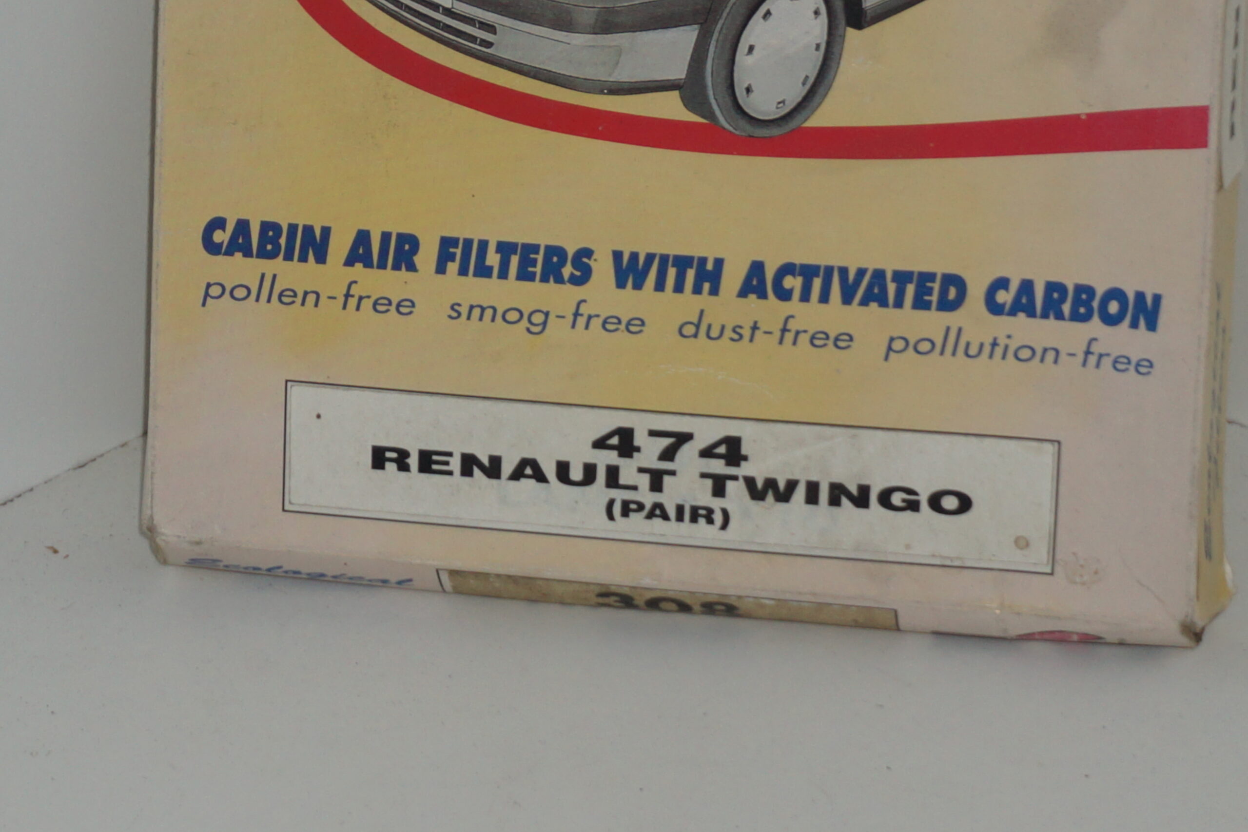 Filtro aria abitacolo Eco 474 Renault twingo - immagine 2