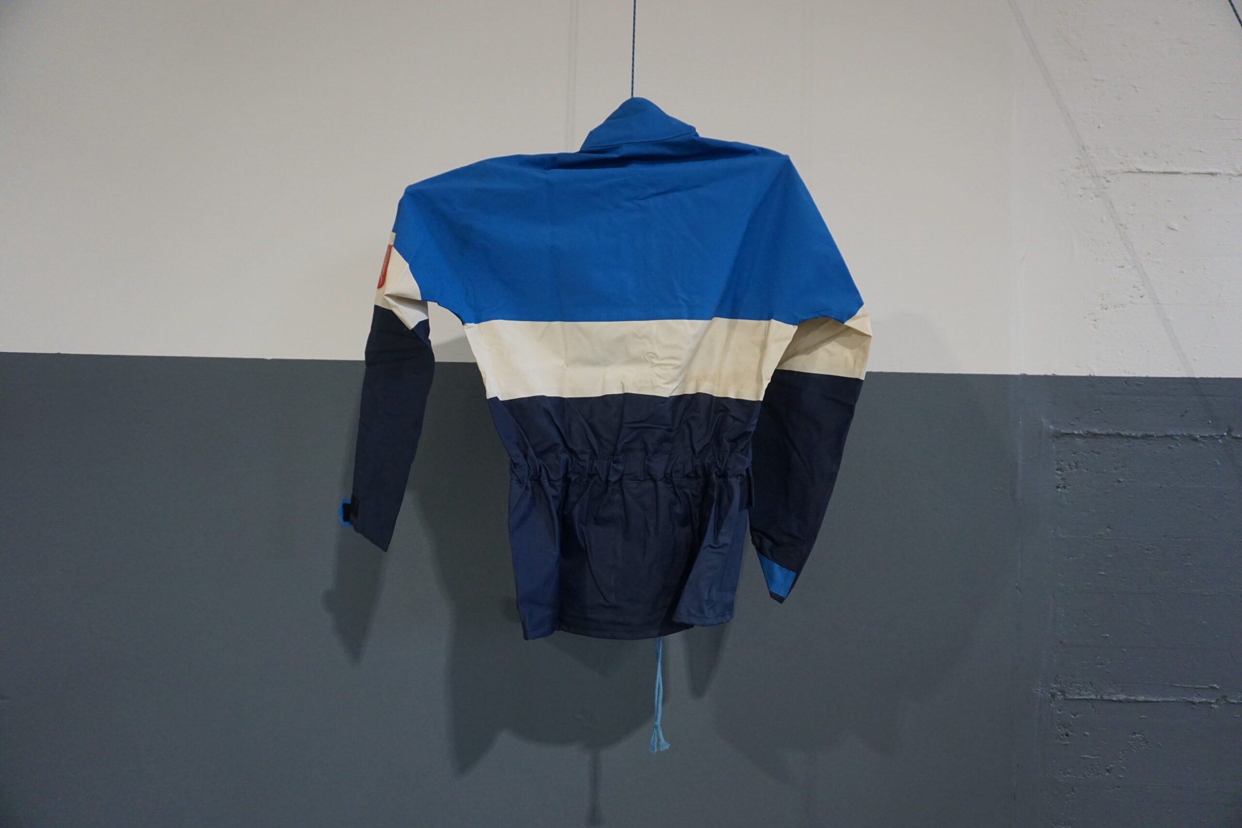 Giacca antivento Jollisport Winch Vintage Blu taglia M - immagine 2