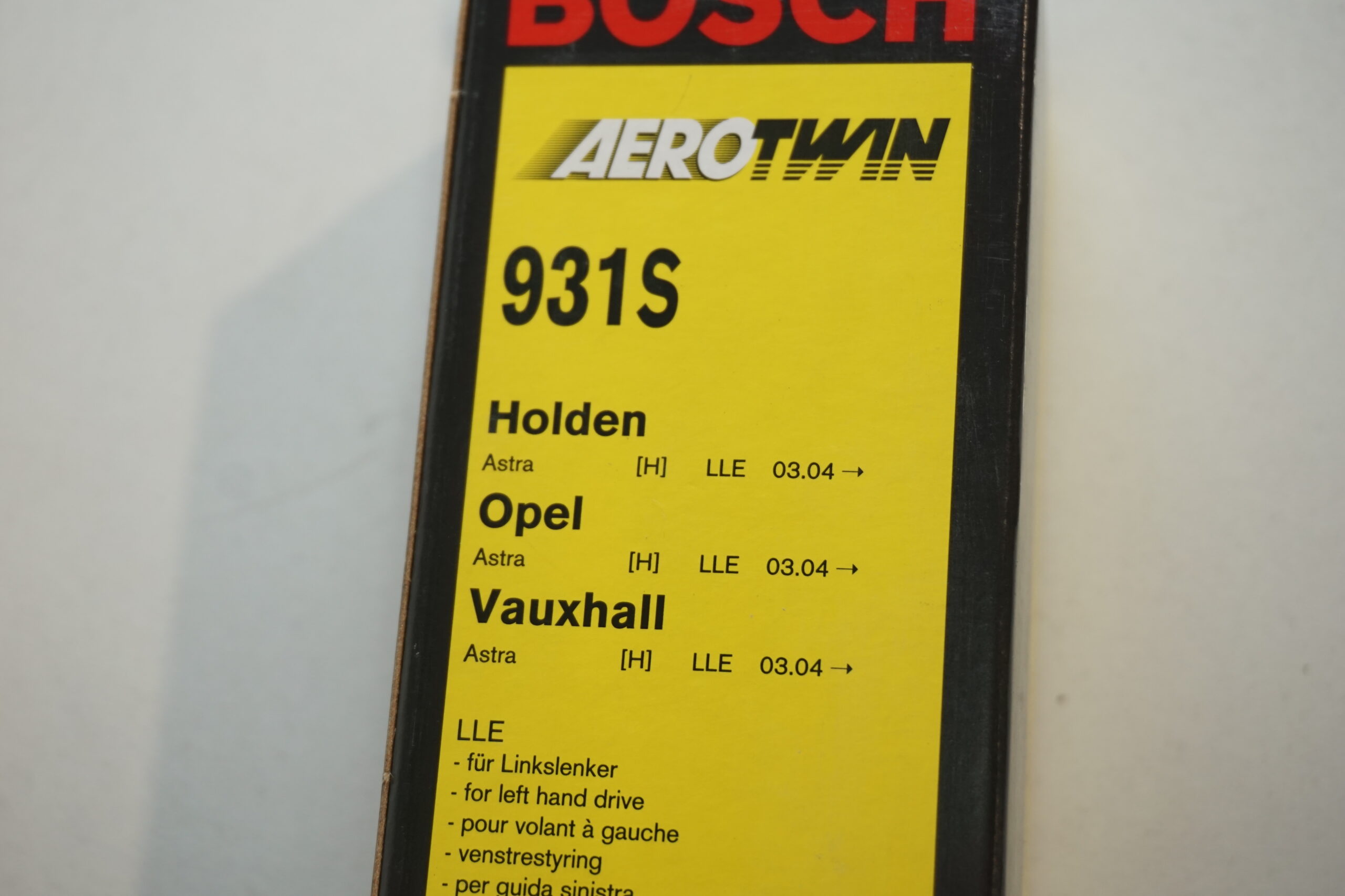 Spazzole tergicristallo Bosch 931s Opel Astra '04 - immagine 2