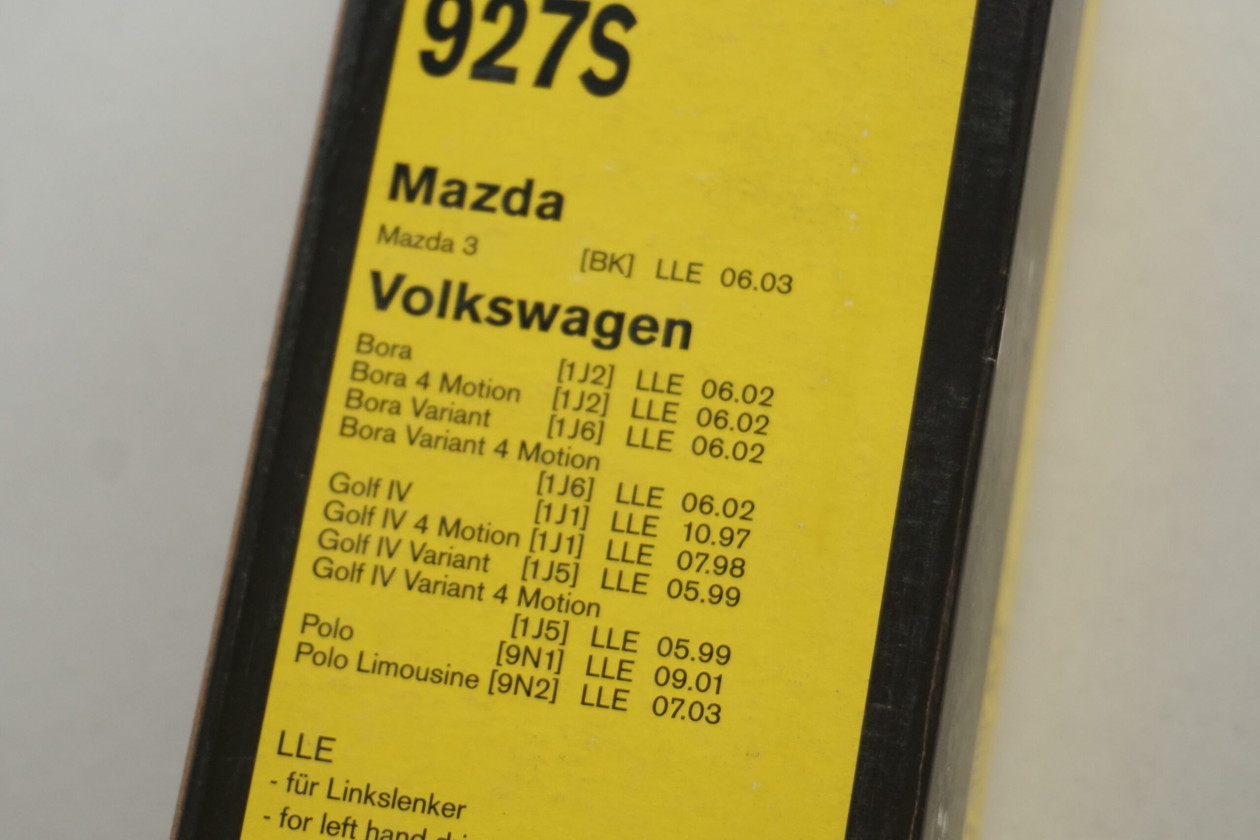 Spazzole tergicristallo Bosch 927s Mazda 3 '03 - immagine 2