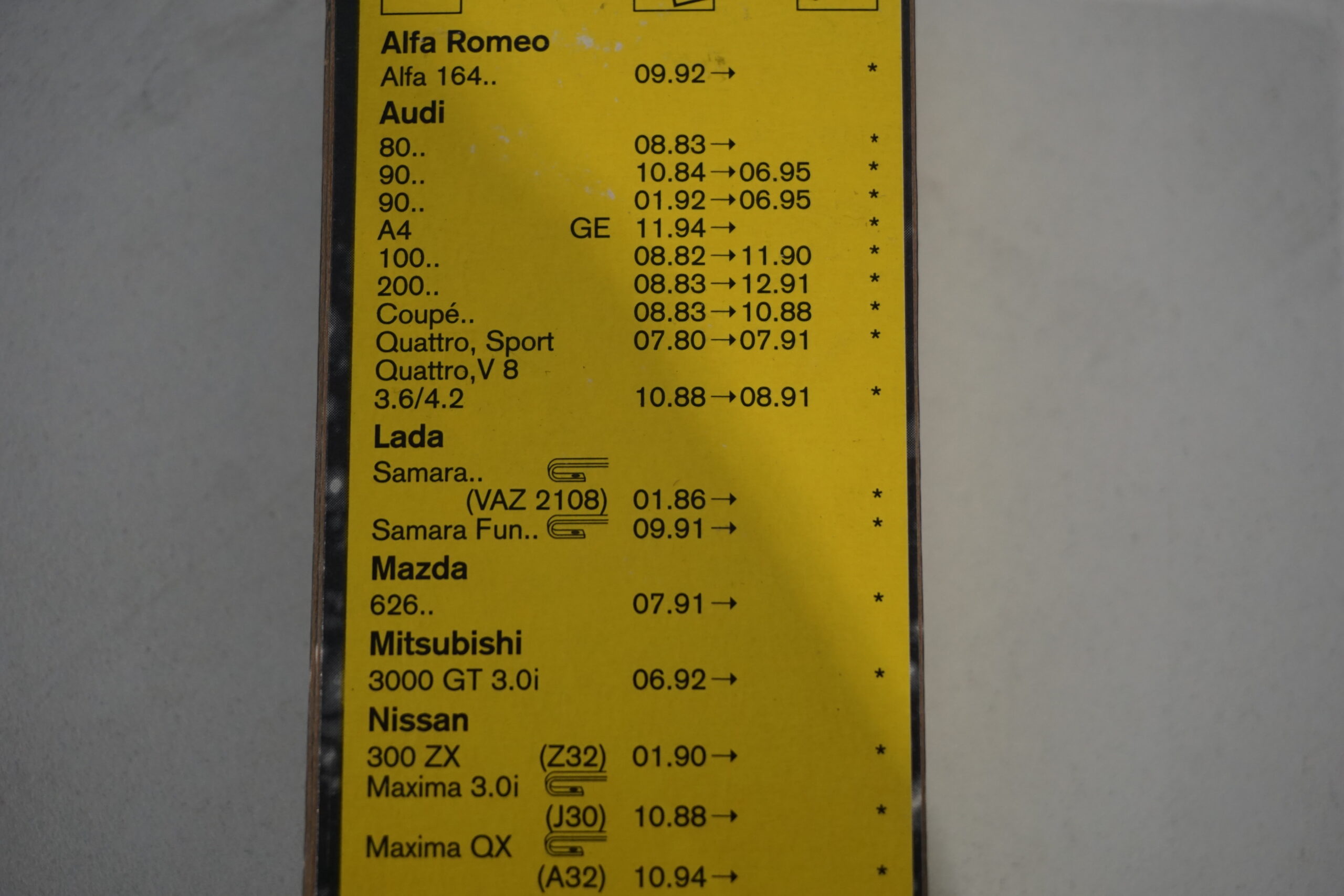 Spazzole tergicristallo Bosch 530 Audi quattro,4sport - immagine 3
