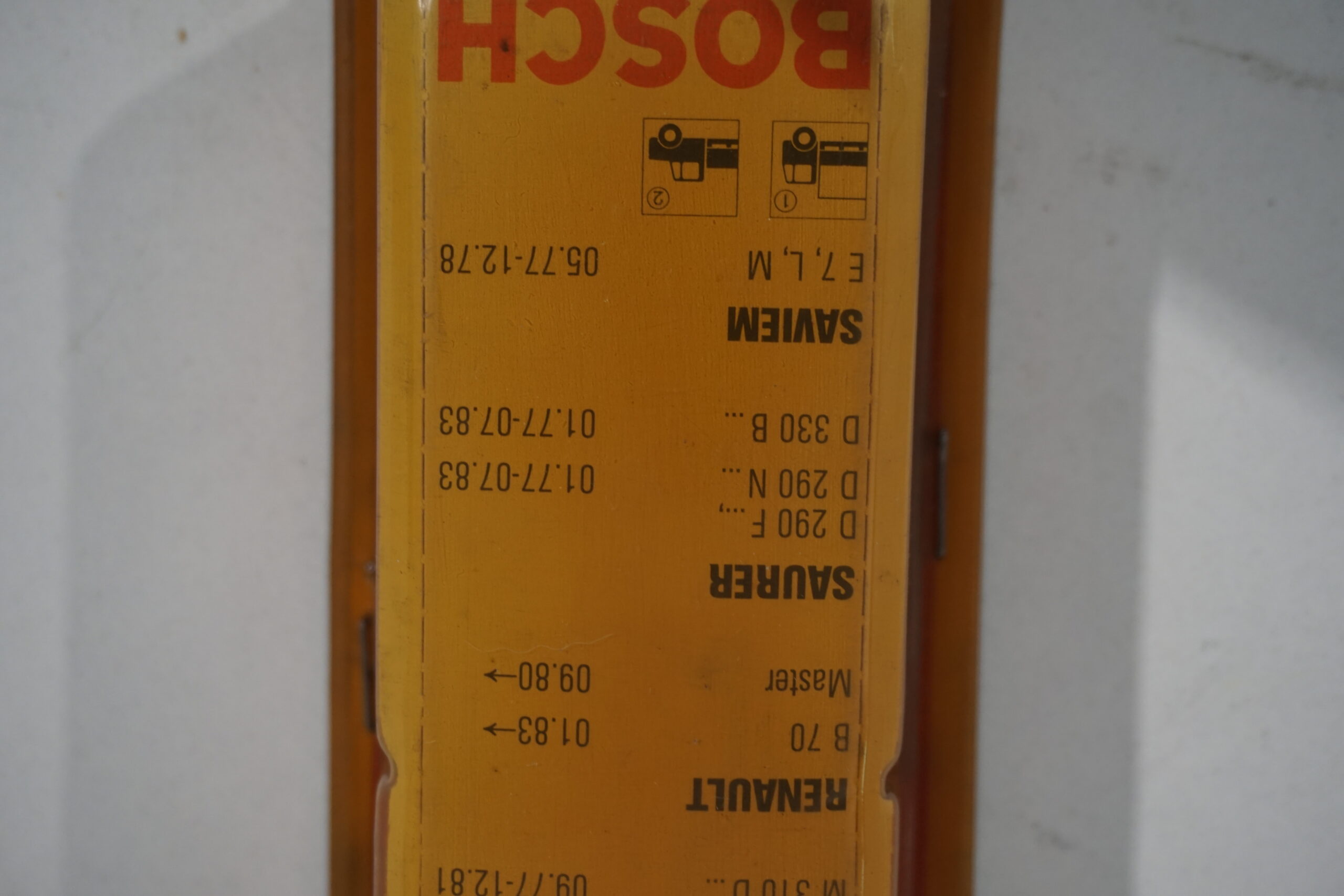 Spazzole tergicristallo Bosch 916 Renault Master '80 - immagine 4