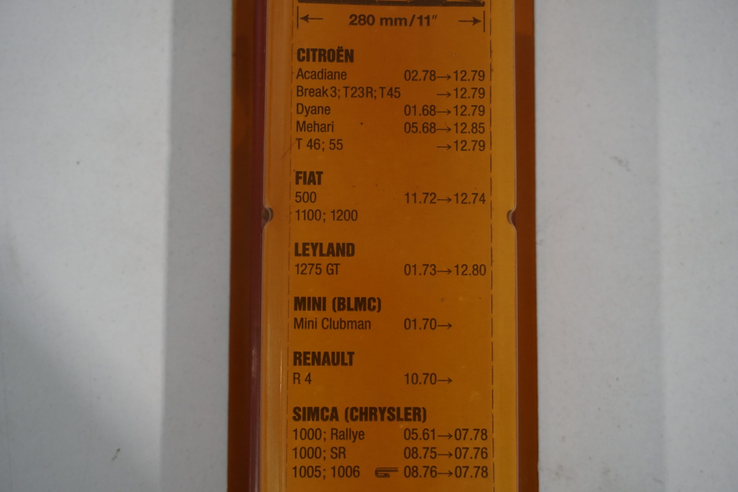 Spazzole tergicristallo Bosch 401 Fiat 500 '72 - immagine 3