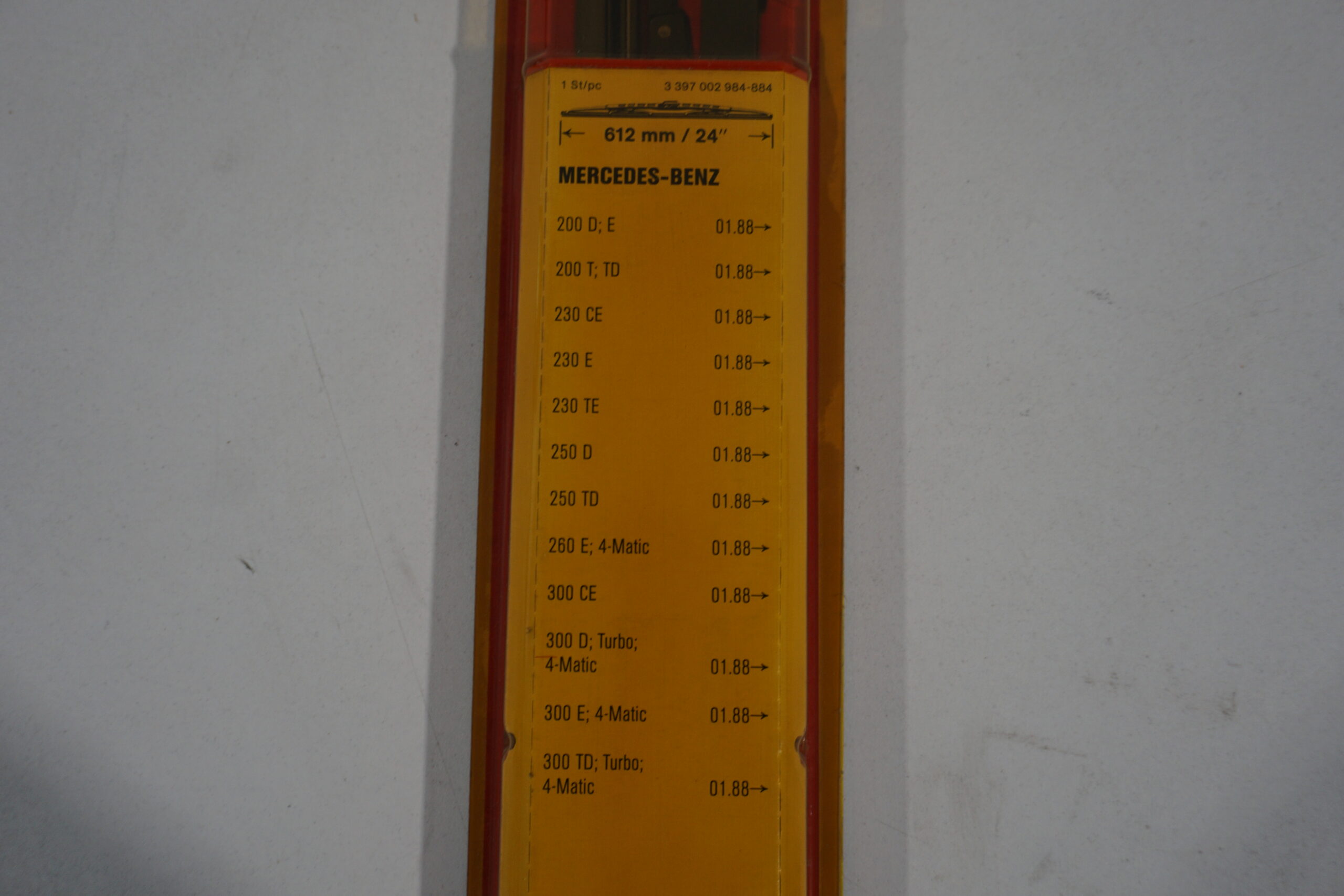 Spazzole tergicristallo Bosch 984 Mercede Benz 200E '88 - immagine 3