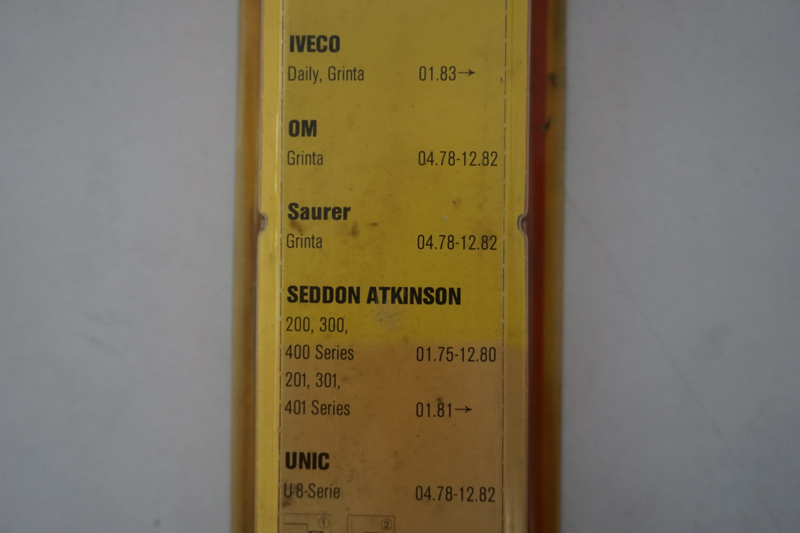 spazzole tergicristallo Bosch 652 Iveco Daily '83 - immagine 4