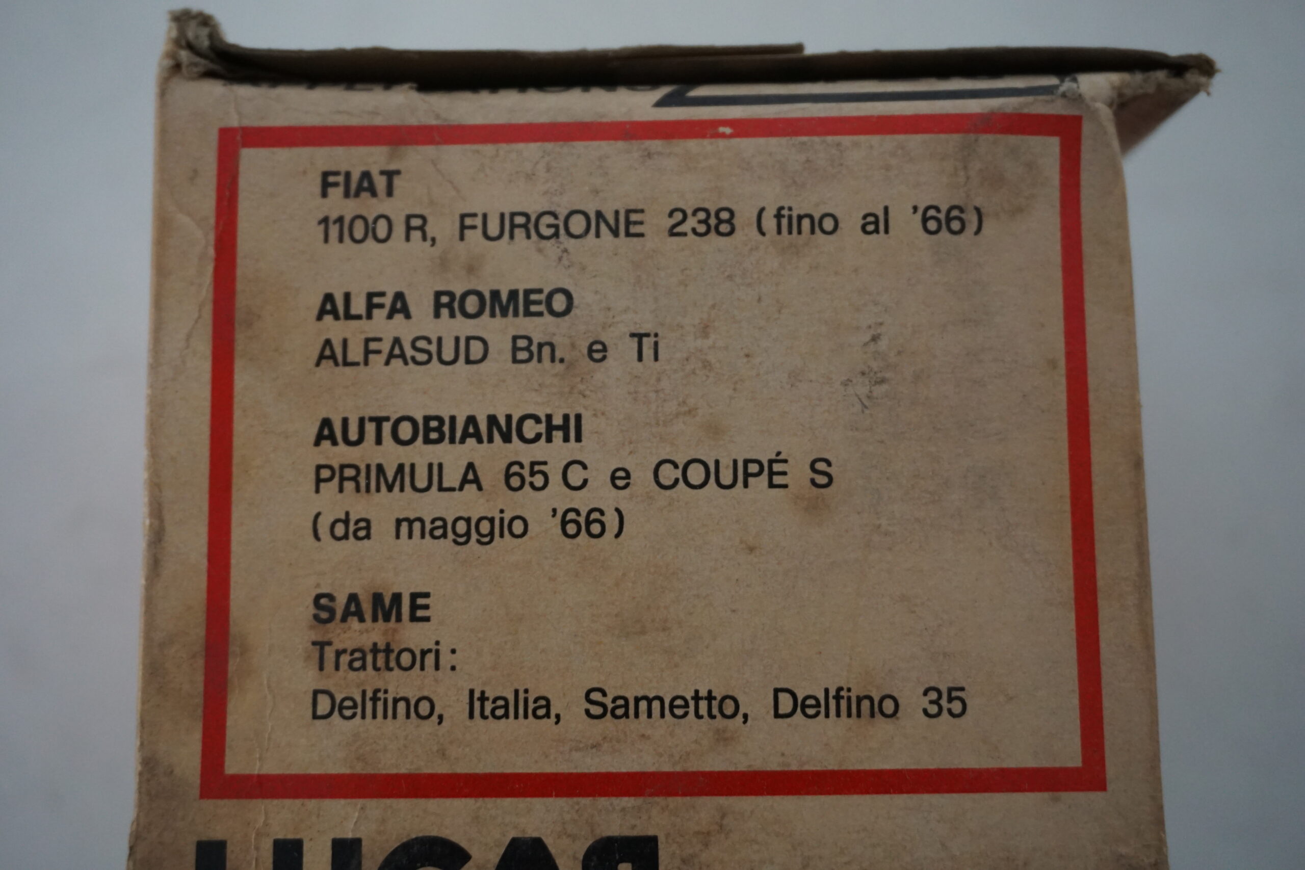 Filtro olio Lucas G.218 - immagine 2