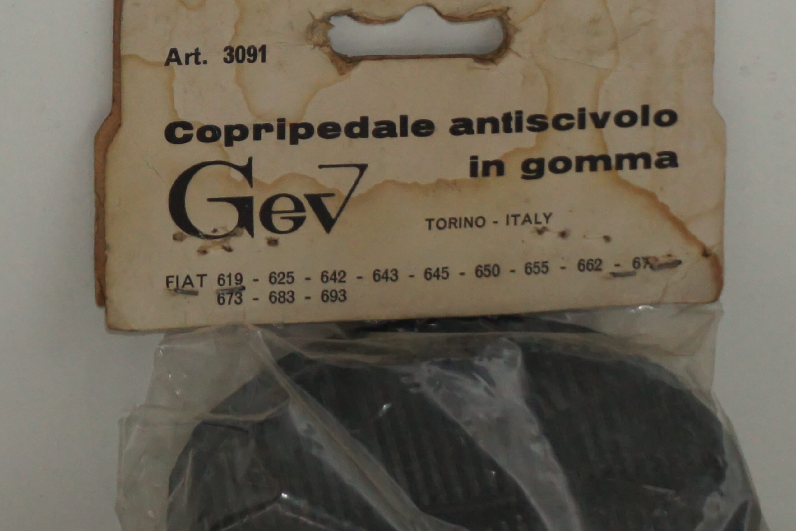 Copri pedali per Fiat 619-625-642-643-645-650-655-662-673-683-693 - immagine 2